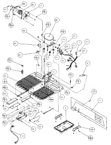 Machine Compartment parts for Amana Side-By-Side Refrigerator 36798-P1152602W from AppliancePartsPros.com