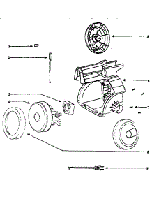 Unit Parts parts for Eureka Canister Vacuum 3679A from AppliancePartsPros.com
