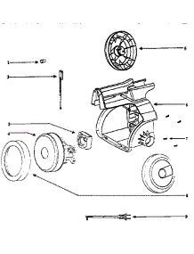 Unit Parts parts for Eureka Canister Vacuum 3682A from AppliancePartsPros.com