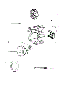Motor And Wheel parts for Eureka Canister Vacuum 3685B from AppliancePartsPros.com