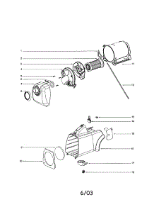 Plenum / Housing parts for Eureka Canister Vacuum 3690BV from AppliancePartsPros.com