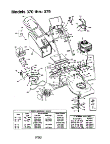 Deck / Bag / Wheel(Models 370 Thru 379) parts for Mtd Gas Walk-Behind Mower 370 THRU 389 from AppliancePartsPros.com