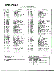 5Hp 21" Hi-Wheel Mower Page 2 parts for Mtd Gas Walk-Behind Mower 37248A from AppliancePartsPros.com