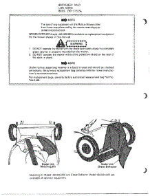 Mower Complete / Notes Page 3 parts for Mtd Gas Walk-Behind Mower 37353A from AppliancePartsPros.com