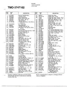 Mower Page 2 parts for Mtd Gas Walk-Behind Mower 3747102 from AppliancePartsPros.com