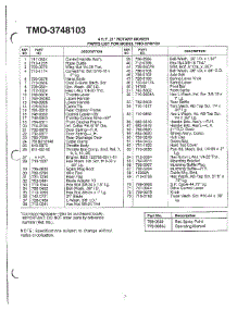 21" Rotary Mower Page 2 parts for Mtd Gas Walk-Behind Mower 3748103 from AppliancePartsPros.com
