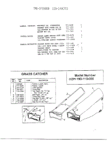 Model E847e Page 3 parts for Mtd Front-Engine Lawn Tractor 3755009 from AppliancePartsPros.com