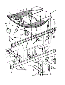 Frame parts for Snapper Rear-Engine Riding Mower 381450HBVE from AppliancePartsPros.com