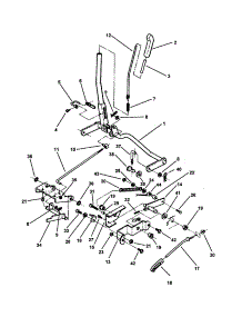 Deck Lift & Blade Engagement parts for Snapper Rear-Engine Riding Mower 381450HBVE from AppliancePartsPros.com