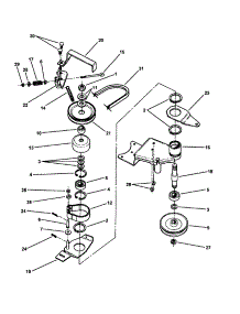 Center Spindle Assembly parts for Snapper Rear-Engine Riding Mower 381450HBVE from AppliancePartsPros.com