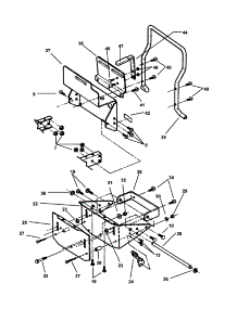 Frame (Continued) parts for Snapper Rear-Engine Riding Mower 381451HBVE from AppliancePartsPros.com