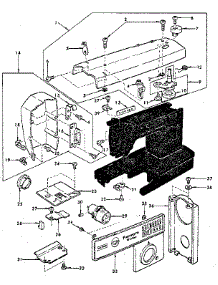 Base Assembly parts for Kenmore Electronic Sewing Machine 385.1249380 (3851249380, 385 1249380) from AppliancePartsPros.com