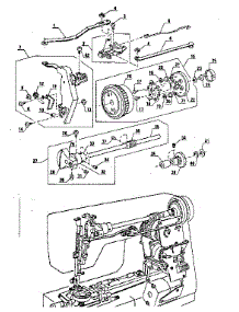 Zigzag Guide Assembly parts for Kenmore Sewing Machine 385.1778181 (3851778181, 385 1778181) from AppliancePartsPros.com