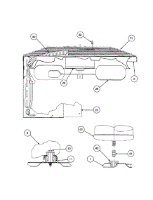 Motor / Fan Prop parts for Carrier Central Air Conditioner 38BRC036 SERIES340 from AppliancePartsPros.com