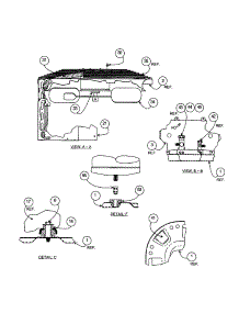 Fan Blade parts for Carrier Central Air Conditioner 38BRG036 SERIES310 from AppliancePartsPros.com
