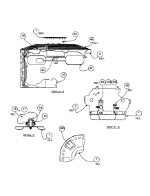 Fan Blade parts for Carrier Central Air Conditioner 38EZG036 SERIES310 from AppliancePartsPros.com