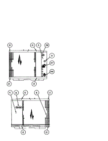 Inlet Grille  /  Service Panel parts for Carrier Central Air Conditioner 38TKB018 SERIES330 from AppliancePartsPros.com