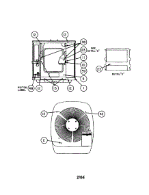 Top And Control Box Covers parts for Carrier Central Air Conditioner 38TKB024 SERIES330 from AppliancePartsPros.com