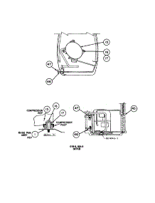Compressor / Condenser Coil parts for Carrier Central Air Conditioner 38TKB030 SERIES330 from AppliancePartsPros.com
