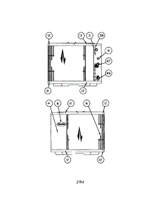 Grille / Valve-Svc parts for Carrier Central Air Conditioner 38TKB042 SERIES330 from AppliancePartsPros.com