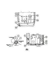 Condenser Coil / Compressor parts for Carrier Central Air Conditioner 38TKB048 SERIES370 from AppliancePartsPros.com
