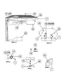 Service Panel  /  Base Pan parts for Carrier Central Air Conditioner 38YCC036 SERIES340 from AppliancePartsPros.com