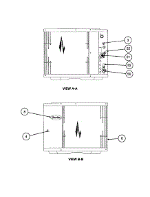 Inlet Grille  /  Service Panel parts for Carrier Central Air Conditioner 38YKC030 SERIES320 from AppliancePartsPros.com