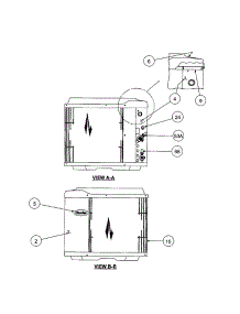 Inlet Grille / Top Cover parts for Carrier Central Air Conditioner 38YXA060 SERIES330 from AppliancePartsPros.com