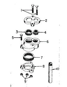 Vertical Casing Adapters parts for Craftsman Water Pump 39025160 from AppliancePartsPros.com