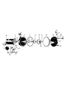 Motor And Pump Assembly parts for Craftsman Water Pump 390252200 from AppliancePartsPros.com