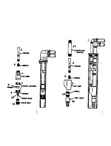 Deep Well Jets Single & Double parts for Kenmore Water Pump 3902546 from AppliancePartsPros.com