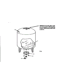 Vinyl Bag parts for Craftsman Water Pump 390291695 from AppliancePartsPros.com