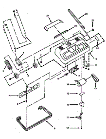 Power-Team parts for Eureka Canister Vacuum 3965A from AppliancePartsPros.com