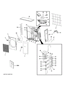 Room Air Conditioner parts for  Air Handler 3U24EH2VHA from AppliancePartsPros.com