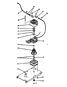 Motor Assembly parts for Kenmore Food Processor 400.696900 (400696900, 400 696900) from AppliancePartsPros.com