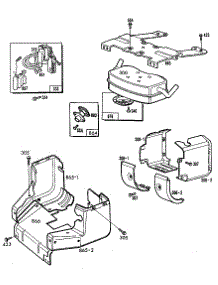 Top Plate Assembly parts for Briggs & Stratton Lawn & Garden Engine 400700 TO 400799 (1200 - 1200) from AppliancePartsPros.com