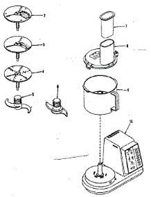 Replacement Parts parts for Kenmore Food Processor 400.822903 (400822903, 400 822903) from AppliancePartsPros.com