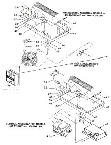Control Assembly parts for Williams Wall Heater 400DVX-R NAT from AppliancePartsPros.com