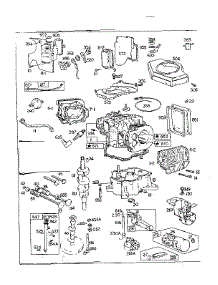 Engine Assembly parts for Briggs & Stratton Lawn & Garden Engine 401700 TO 401799 (0010 - 0011) from AppliancePartsPros.com