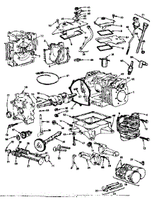 Cylinder, Crankshaft And Engine Base Group parts for Briggs & Stratton Lawn & Garden Engine 402417 (0660-01 - 0660-01) from AppliancePartsPros.com