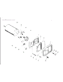 Motor Package Assembly parts for Craftsman Space Heater 40412 from AppliancePartsPros.com