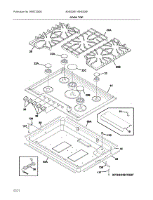 Cook Top parts for Ikea Gas Cooktop 40462065A from AppliancePartsPros.com