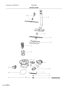 Motor & Pump parts for Ikea Dishwasher 404621690A from AppliancePartsPros.com