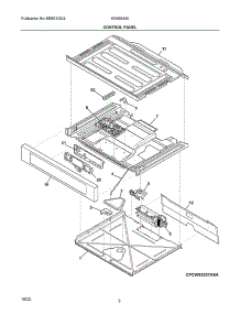 Control Panel|Cfcws3027asa.Svg parts for Crosley Range Hood 40540544A from AppliancePartsPros.com