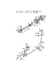 Upper Shaft parts for White Mechanical Sewing Machine 4075 from AppliancePartsPros.com