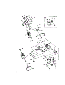 Zigzag Generating parts for White Mechanical Sewing Machine 4075 from AppliancePartsPros.com