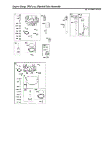 Engine Sump / Oil Pump parts for Briggs & Stratton Lawn & Garden Engine 40N877-0016-G1 from AppliancePartsPros.com