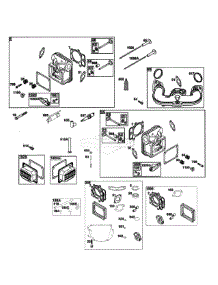 Cylinder Head parts for Briggs & Stratton Lawn & Garden Engine 40N877-0039-G1 from AppliancePartsPros.com