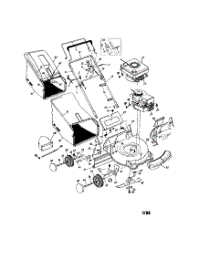 Engine / Housing / Bag / Wheels parts for Mtd Gas Walk-Behind Mower 410 THRU 429 from AppliancePartsPros.com