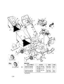 Frame parts for Mtd Gas Walk-Behind Mower 410 THRU 429 from AppliancePartsPros.com